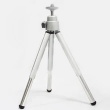 New Wholesale Strtchable Mini Tripod Stand Portable For Camera Phone Video Projector Silver Black Rotatable Beamer