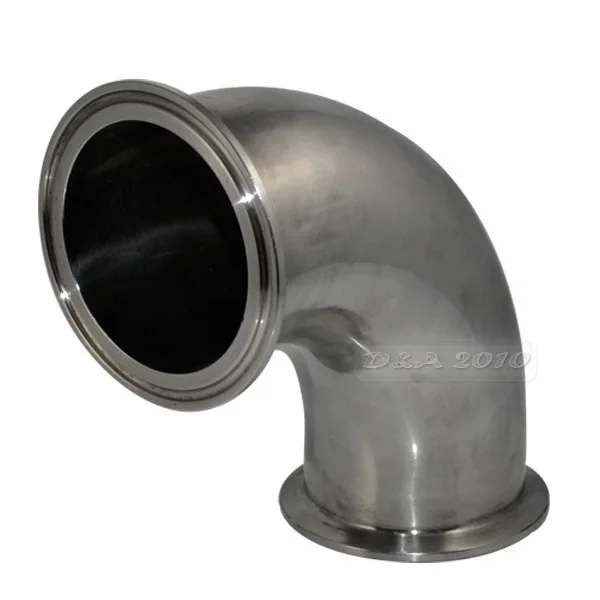45mm Sanitary Stainless Tri Clamp 90 Degree Elbow