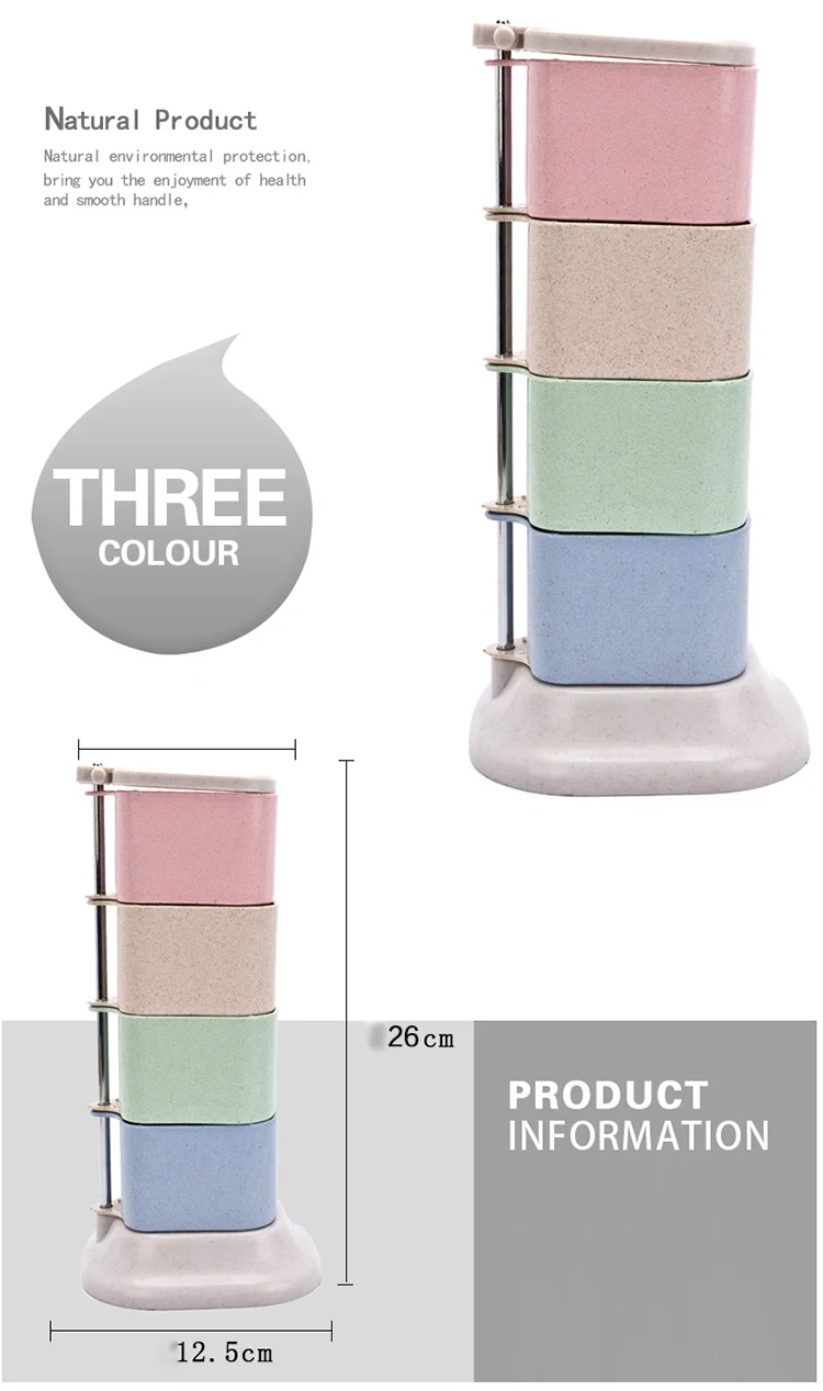 vertical rotating seasoning box, the creative kitchen, the seasoning salt monosodium glutamate seasoning box.vertical rotating  (8)