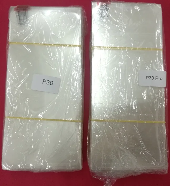 

100pcs New Mobile Phone Factory Screen Protector Film For Huawei p30 p30pro