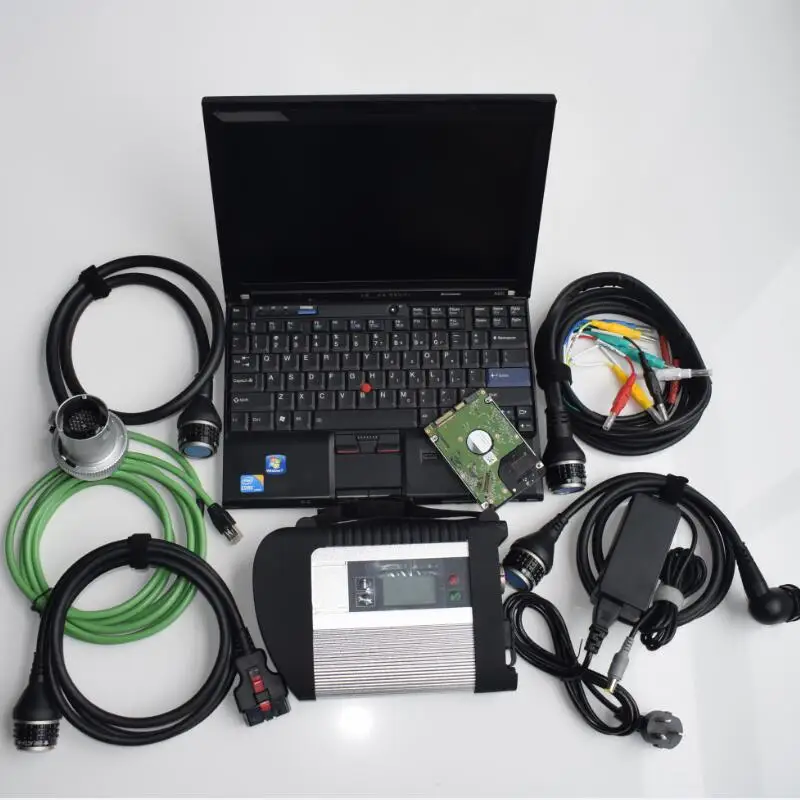 

Mb Star c4 Sd Connect Multiplexer Cables Diagnostic Tool Laptop x201t i7 4g SSD 480GB Ready to Work Software 2023 Latest Version