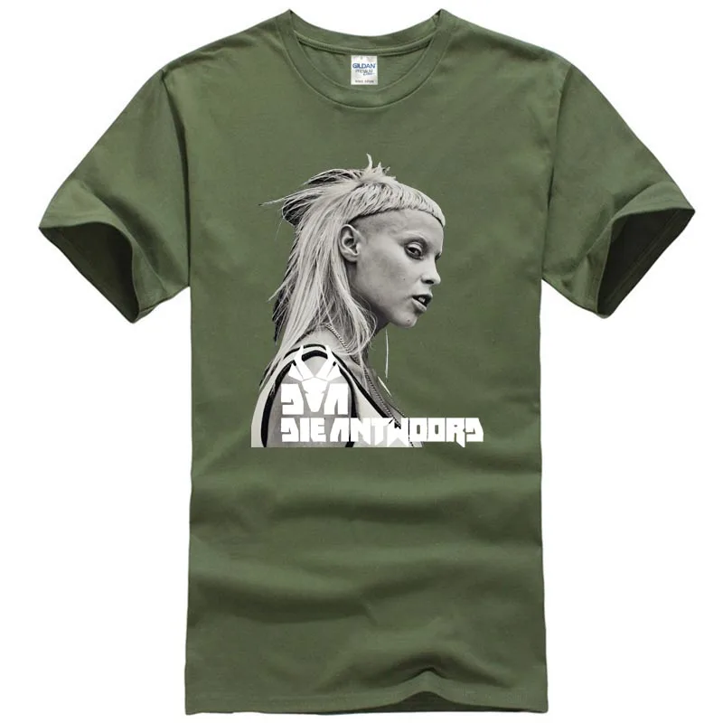 DIE ANTWOORD YOLANDI VISSER RAP RAVE зеф Размеры S 5XL футболка|Футболки| |