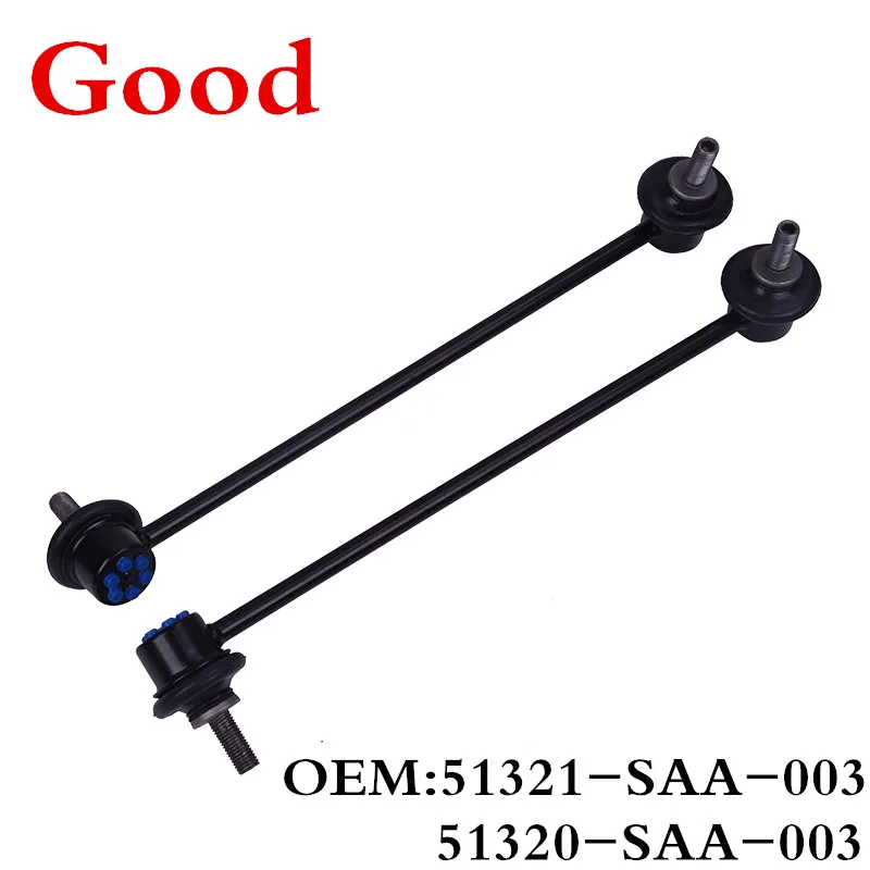 

CAPQX 2PCS Right & Left Side Front Auto Stabilizer Link Suspension Sway Bar For 1.3 1.4 FIT SALOON GD6 2003 2004 2005 2006 2007