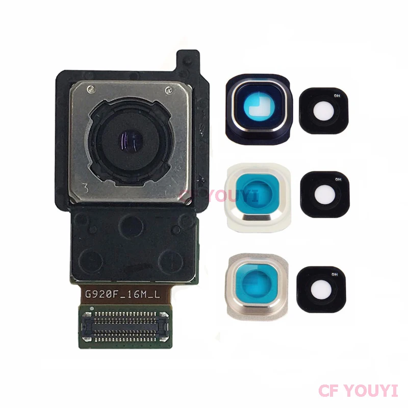 Cfyouyi For Samsung Galaxy S6 G920 G920f Back Rear Camera Module With