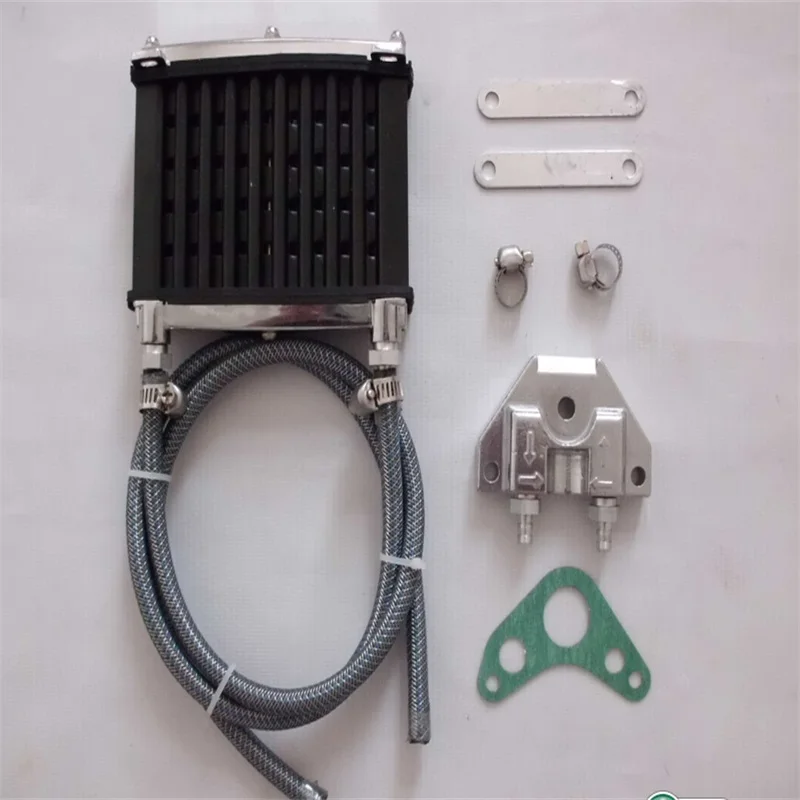 

NEW black Oil cooler radiator cooling for HONDA motorcycle moto ATV dirt pit bike XR50 CRF70 CRF50 Z50 125CC 150cc