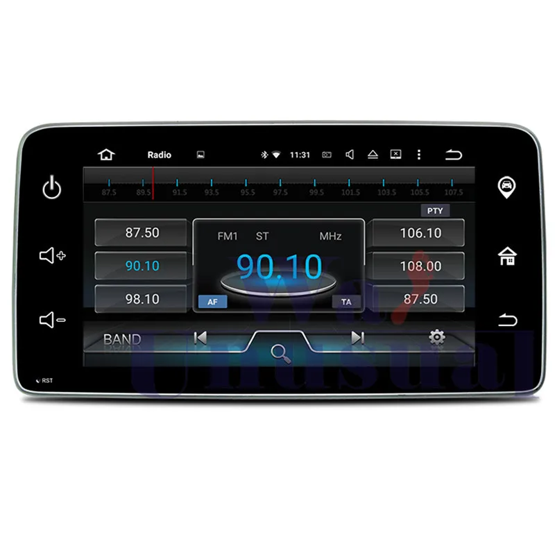 Android 9.0 Octa Core 9 Inch GPS Navigation system For Benz Smart (2015.10-) Stereo Auto Radio Player 2 Din Headrest MP4 NO DVD