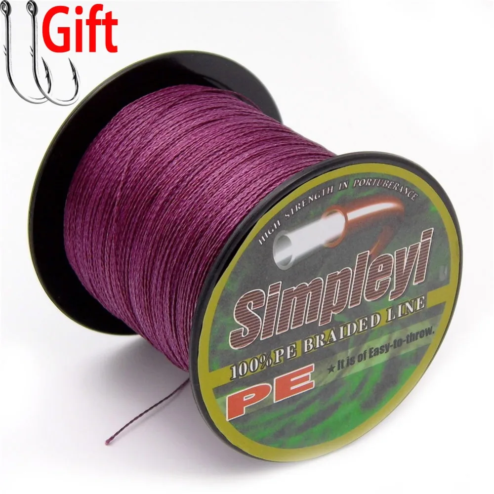 

1000m 6-100LB PE Braided Fishing Line Strong Japanese Multifilament Fish Rope Cord Wire Thread Monofilament Goods For Fishing