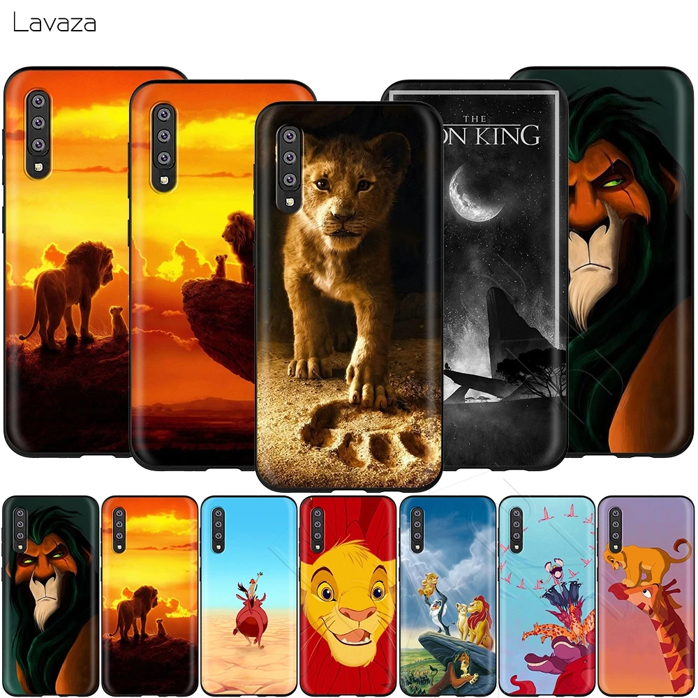 Lavaza с героями из мультфильмов Король Лев кейс для Samsung Galaxy S6 S7 край J6 S8 S9 S10 плюс A3 A5