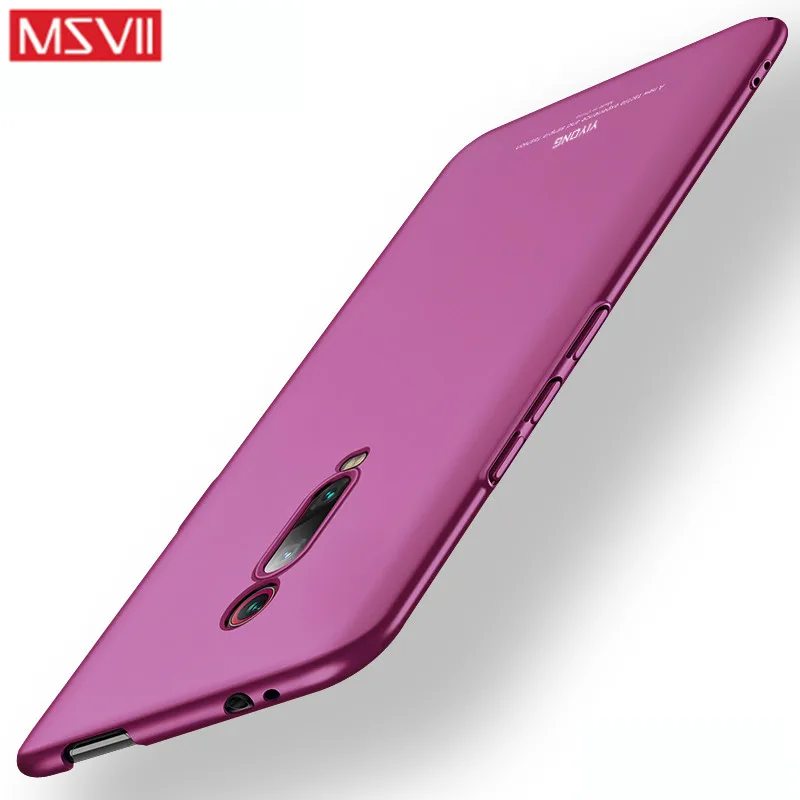 

Mi 9T PRO case MSVII luxury coque For Xiaomi Redmi K20 pro mi 9t case hard PC Back Cover xiomi 9T K20 PRO phone cases covers