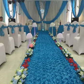 

66ft/lot rose flower capet 1.4 meter wide wedding rose carpet ,wedding carpet runner,3D wedding aisle carpet