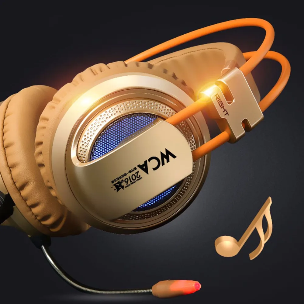 Image XIBERIA V10 Gaming Headset Headphone Stereo Surrounded With Microphone Headset For PC Desktop Computer Shock Luminescence