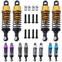 100 шт алюминиевый амортизатор в сборе для 1/18 WLtoys A949 A959 A969 A979 K929 RC автомобилей запасные части A949-55