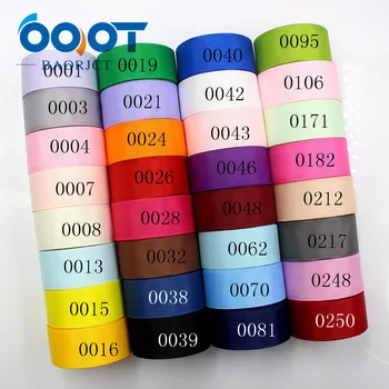 

OOOT BAORJCT 181014-L25mm-1,25mm 10yards Solid Color Ribbons Thermal transfer Printed grosgrain,DIY Clothing handmade materials