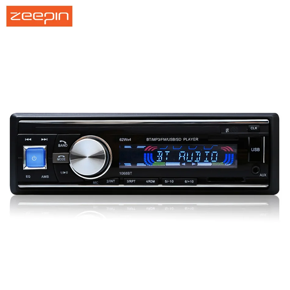 1 Din 1068 font b Car b font font b Radio b font Stereo Player Bluetooth