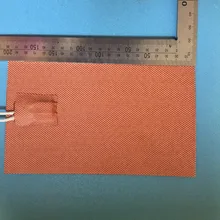 100x200 мм, 220 В, 500 Вт, Термостат 70* Цельсия, силиконовый нагреватель картера двигателя