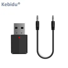 Bluetooth 5,0 аудио приемник передатчик беспроводной адаптер Мини 3,5 мм AUX Стерео Bluetooth передатчик для ТВ ПК автомобильный динамик