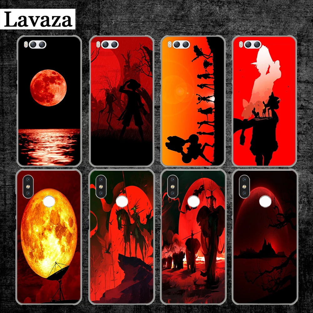 

Lavaza one piece red moon Hard Case for Xiaomi MI 5 5S 6 8 9 SE Lite F1 A1 A2 5X 6X Mix 2S MAX 3