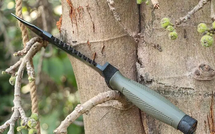 DuoClang джунгли военный боевой нож 440HC стальное лезвие ABS рукоятка спасательные