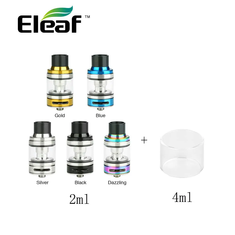 

Hot Original Eleaf IJust ECM Atomizer 2ml Capacity Innovative Mesh Tank & 1pc/pack 4ml Pyrex Glass Tube Vape Vs Ijust S/Melo 4