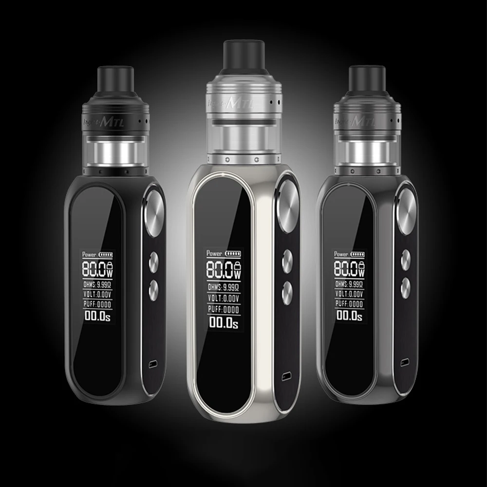 Оригинальный набор 80 Вт OBS Cube с двигателем MTL RTA 2 мл и 3000 мАч Box Mod вейп комплект