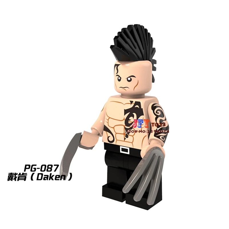 

Single Sale superhero marvel Daken Akihiro X-men building blocks model bricks toys for children brinquedos menino