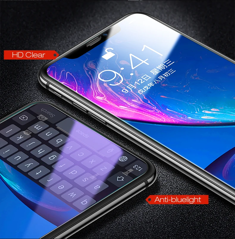 Screen Protector for iPhone x xr xs max 8 7 6  (10)