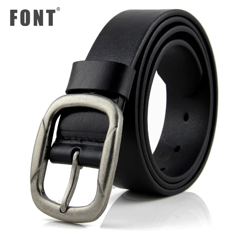 

Men's leather belt leather fashion leisure head layer cowhide belt contracted pin buckle belts