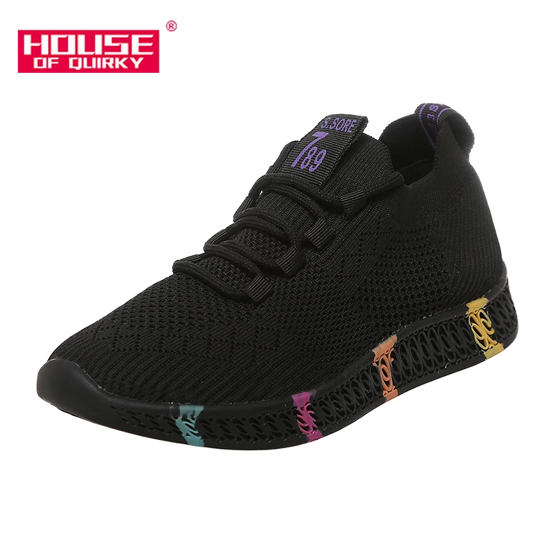 

Breathable Mesh Sneakers Women Running Shoes Comfortable Flat Shoes Women Casual Shoes Vulcanized Shoes Flats Autumn Women Shoes