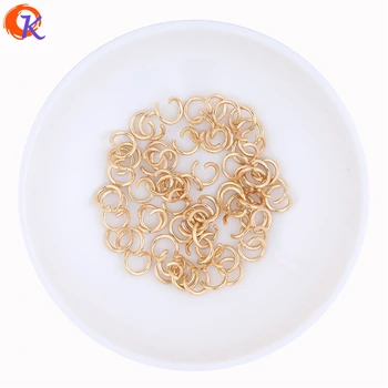 

Cordial Design High Quality 100Pcs KC Gold Color Gauge 1*8mm Diameter Open Jump Rings For Jewelry Accessories Findings