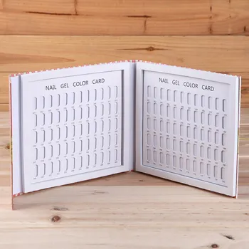 

2018 New Nairl Rat Tool Professional Nail Gel Polish Tips Show Color Display Card Book Chart 120 Slots Books 88 SK88