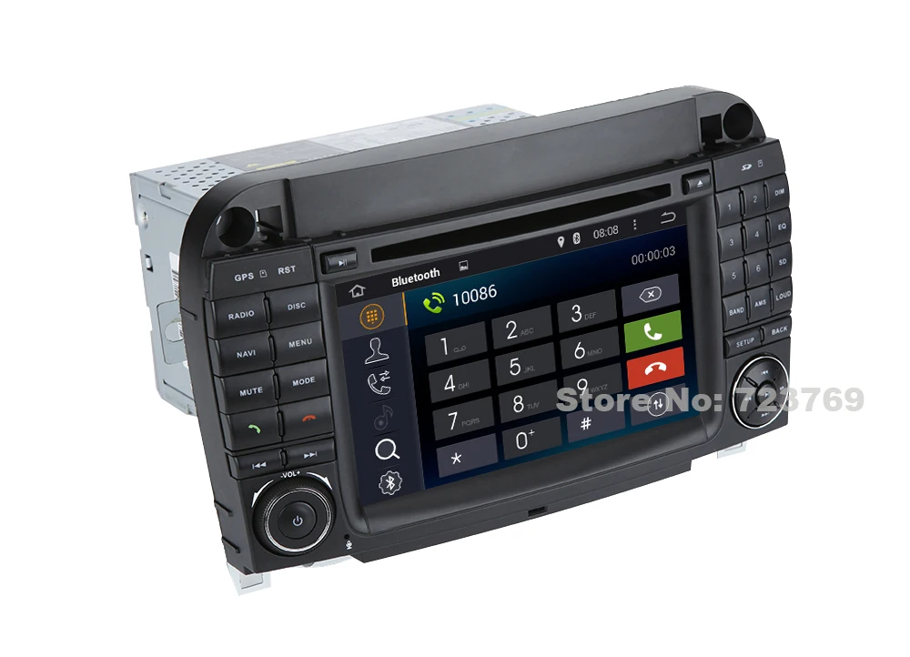 Top Android 7.1 Car DVD Radio Player GPS Navigation System Stereo Media for Mercedes W220 W215 S550 S600 S350 S400 S280 S320 DVR OBD 22