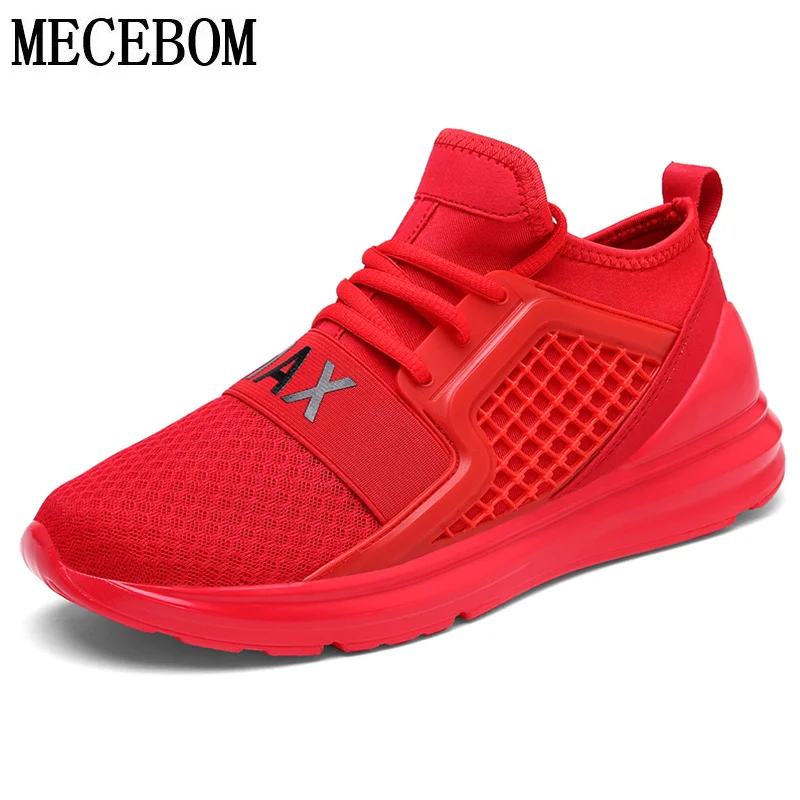

Men's Sneakers Big Size 47 Mesh Breathable Casual Shoes for Male Black white Men Shoes Light footwear 7058m