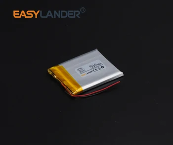 

3.5x34x42mm 3.7V 500mAh Rechargeable li Polymer Li-ion Battery For GPS PSP MP3 SPeaker DIY PAD Power LED Bluetooth Pen 353442