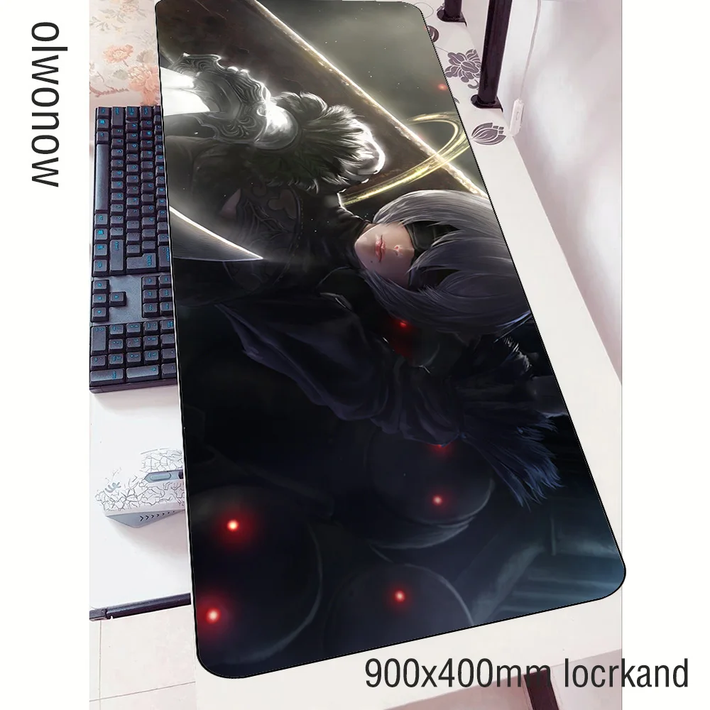 Nier padmouse 900x400x3 мм игровой коврик для мыши игровой гаджет коврик для мыши геймер компьютерный стол эргономичный коврик notbook mousemate pc