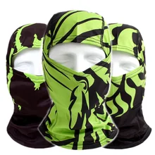 Камуфляж Полный Маски Череп Балаклава активный отдых helloveen Лыжный спорт Велоспорт Зимние шапочки военно-тактический страйкбол игровые шлемы