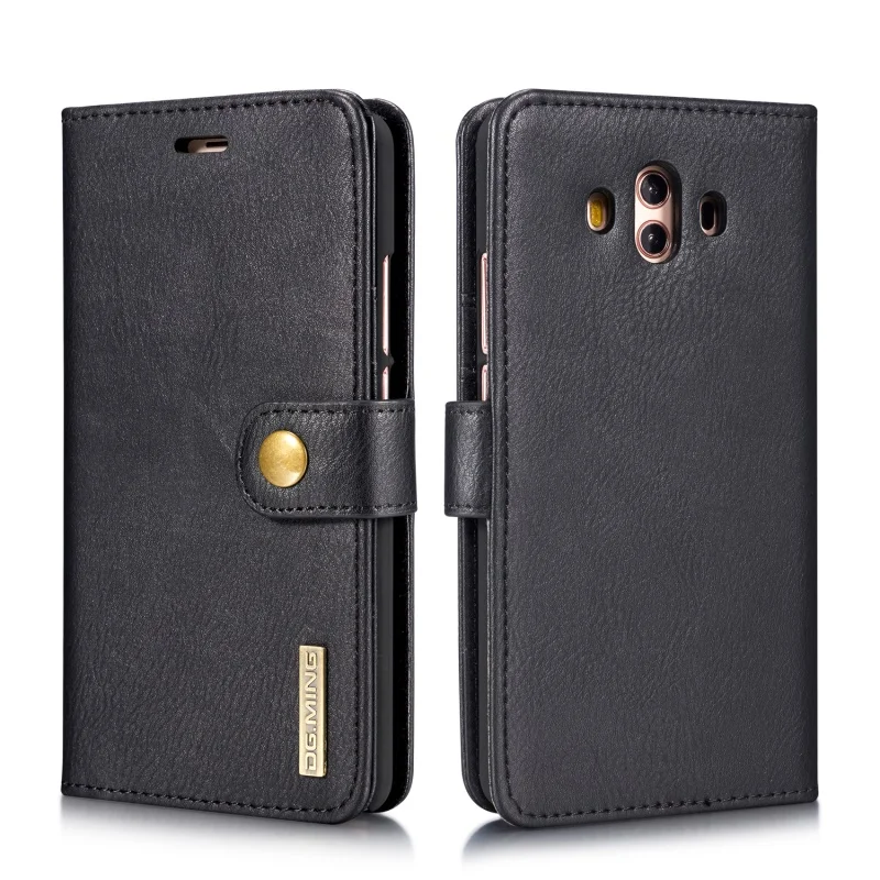 DG.MING Cover for Huawei Mate10 Detachable 2-in-1 Split Leather Wallet Shell &amp PC Back Case Mate 10 | Мобильные телефоны и