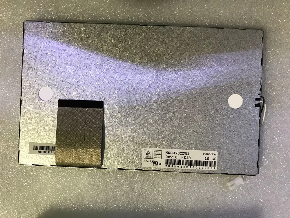 Rev: 0-e13 Hsd070idw1 Ecrãs Lcd Hsd070idw1