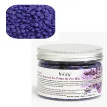Liddy 150 г/5,3 унций Твердые восковые Бобы без полос для удаления горячей пленки гранула твердого парафина воском тела бикини удаления волос лаванды 5JY20
