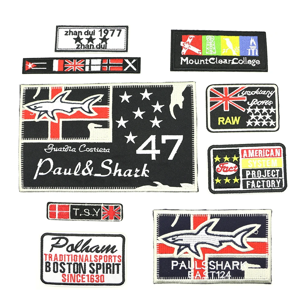 2018 New 1 pcs Iron-on beautiful parches para la ropa Exquisite handmade DIY square style badge D-032