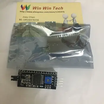 

New 10pcs IIC/I2C / Interface LCD1602 1602A 2004 LCD Adapter Plate Free shipping LCD1602