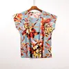 100% silk plus size blouse raglan sleeves short sleeve 100% natural silk wear ► Photo 2/5