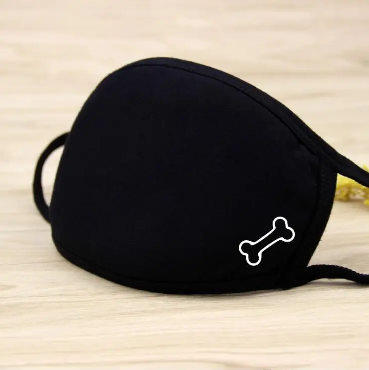 1 шт. хлопковая Пылезащитная маска для лица унисекс в Корейском стиле Kpop черная противопылевая маска для велоспорта хлопковая защитная маска для лица - Цвет: 3