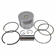 Поршни в сборе, поршневые кольца, комплект для 100CC GY6 100, скутер, мопед, картинг, ATV