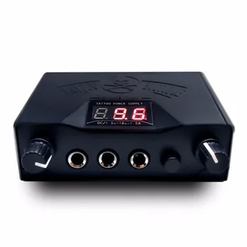 

Permanent Makeup Tattoo Supply Tools Professional Tattoo Power Supply LCD Motor Power Rotary Coil Machine For Liner US Plug