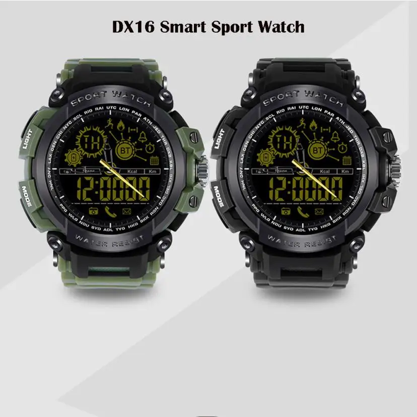 

New Sports Smart Watch Bluetooth IP67 Waterproof Remote Camera Running Equipment for Android and IOS Smartphone
