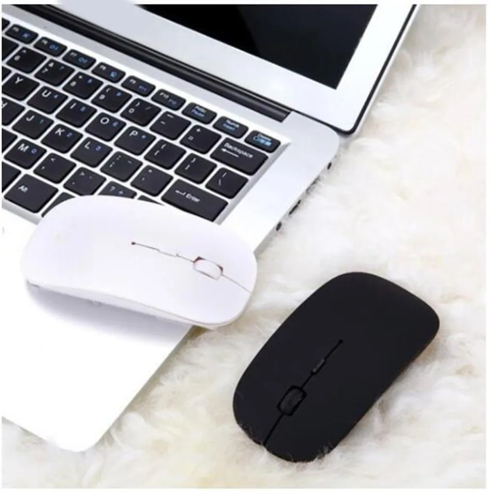 

2.4GHz Wireless Gaming Mouse LED USB Optical Mouse Gamer White Computer Mouse Mice For Desktop Gamer Laptop Drop Shipping