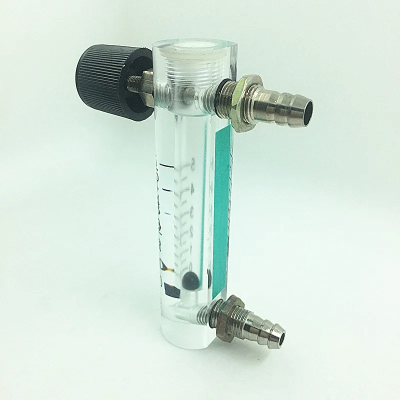 Воздушный кислородный газовый расходомер Расходомер caudalimetro счетчик расходомер O2 oxigen газовый счетчик расходомер переключатель 0-5L/мин 93 мм