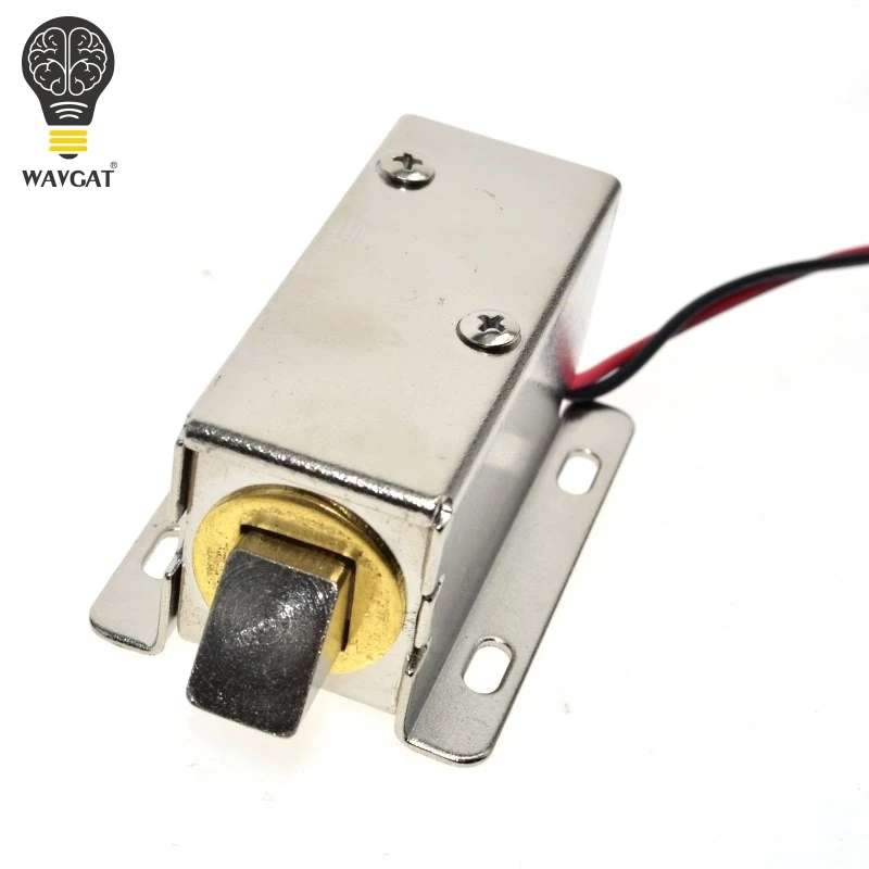 

DC 12V Electric Solenoid Lock Tongue Upward Assembly for Door Cabinet Drawer