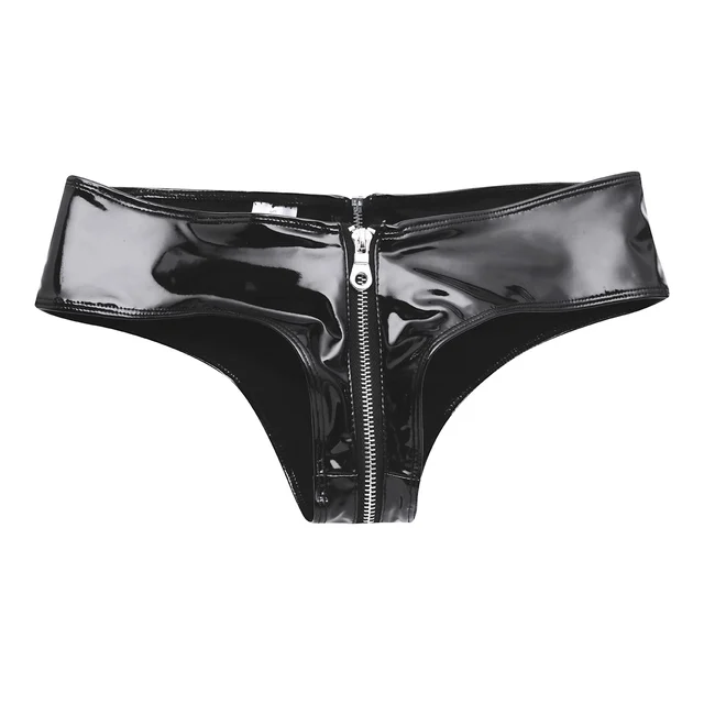 Zipper Latex Panties 2