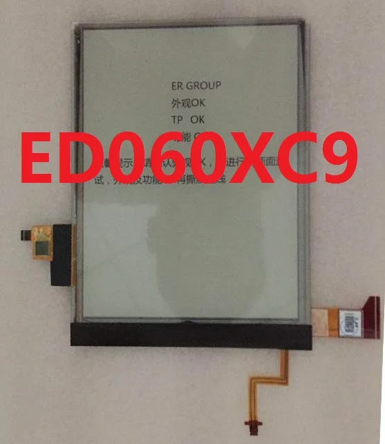 6.0inch E-Ink ED060XC9 lcd and touch panel with Backlight Screen Glass For Reader Ebook eReader LCD Display ED060XC9(LF)h2 6.0inch E-Ink ED060XC9 lcd and touch panel with Backlight Screen Glass For Reader Ebook eReader LCD Display ED060XC9(LF)h2